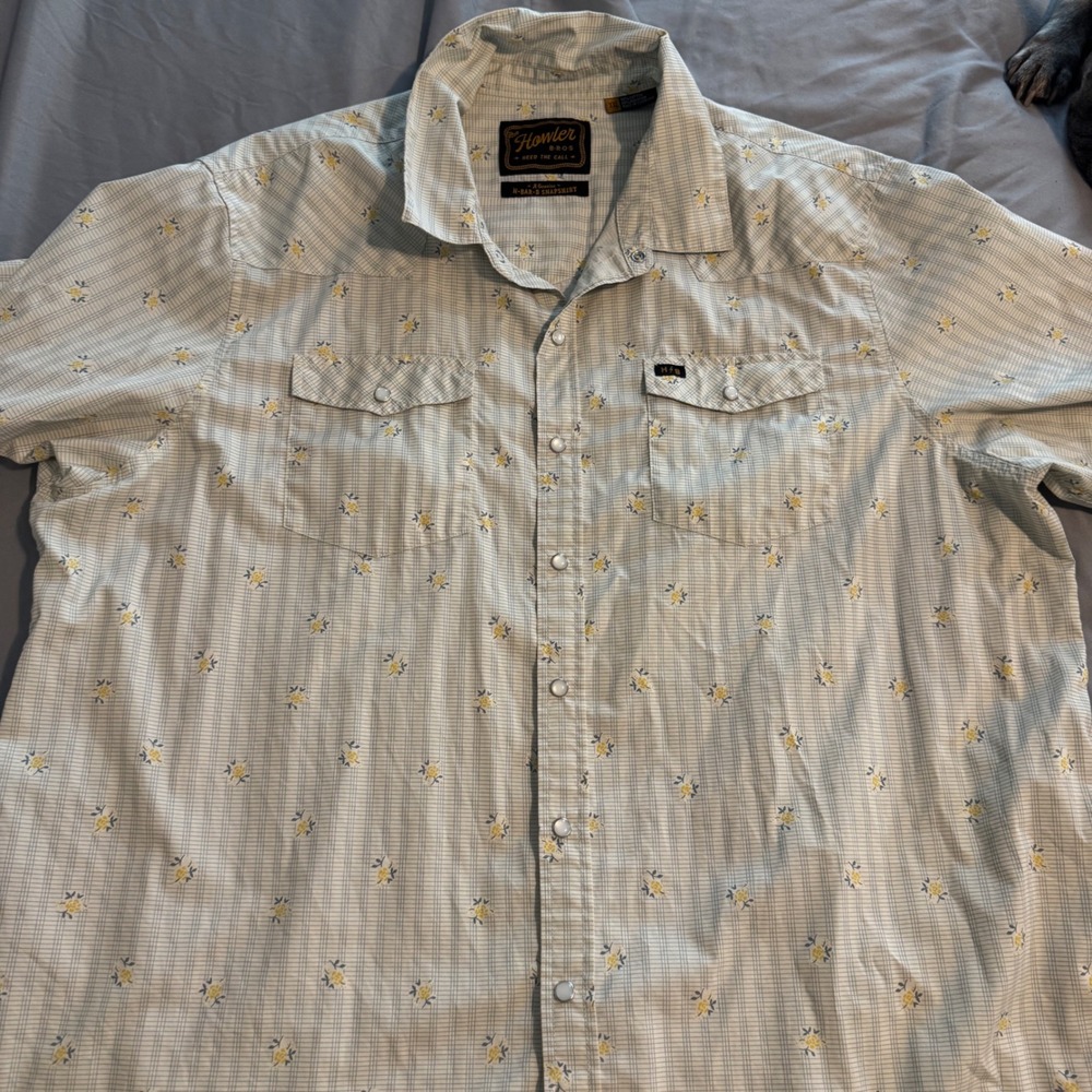 Howler Brothers Men's H Bar B Snapshirt